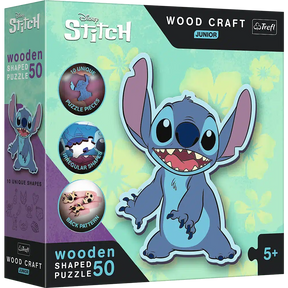Disney trefl rompecabezas de madera lilo stitch junior de - 50 piezas