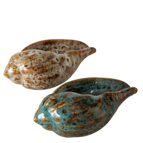 Boltze home deco concha alyssa porcelana 14x8x5.5cm