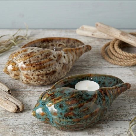 Boltze home deco concha alyssa porcelana 14x8x5.5cm