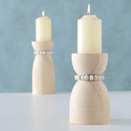 Boltze home candelabro kianos juego de 2 piezas ã˜8xh14 ã˜7xh17cm