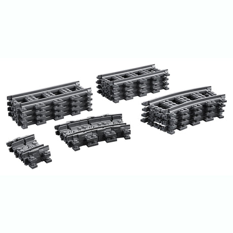 Lego vías del tren de la ciudad 60205