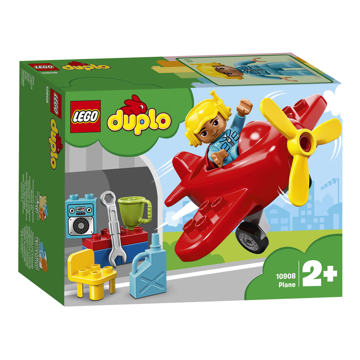 Avión lego duplo 10908