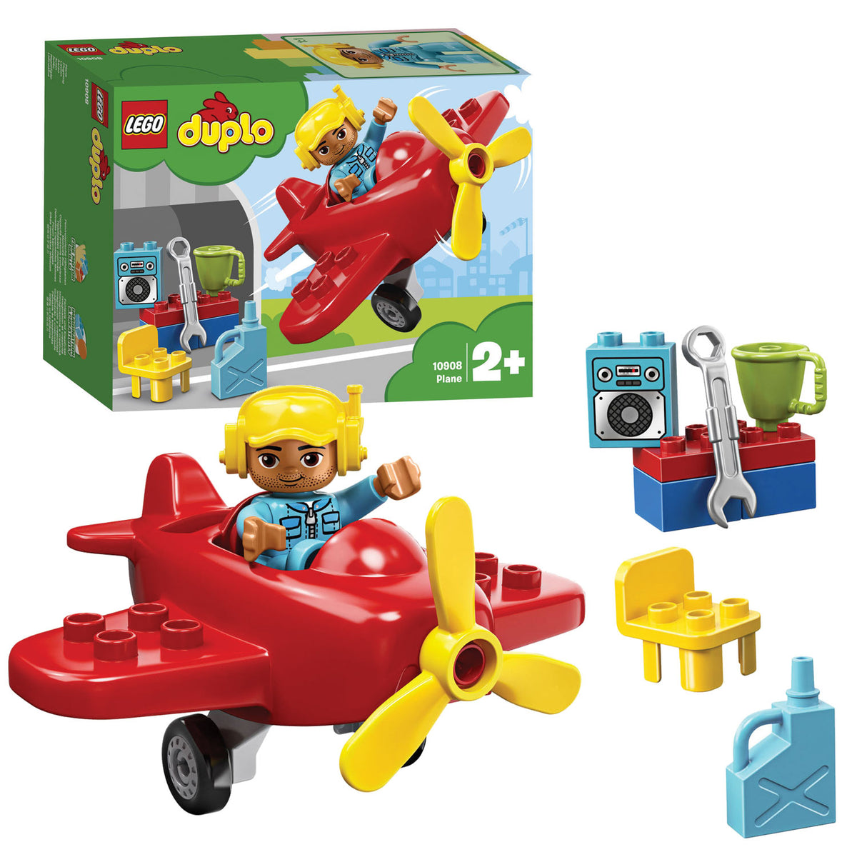 Avión lego duplo 10908