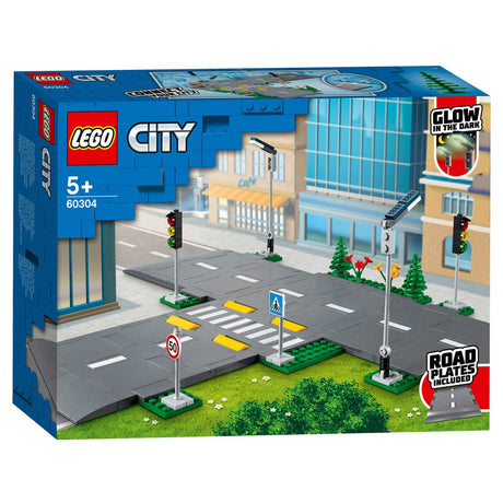 Placas de carretera lego city 60304