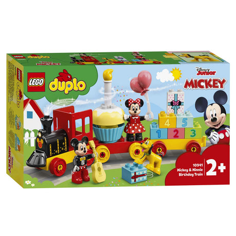 Lego duplo disney mickey minnie tren de cumpleaños, juguete para construir para niños pequeños 10941
