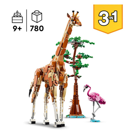 Lego creador 3 en 1 animales de safari - 31150