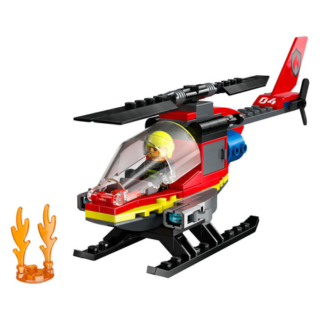 Helicóptero de bomberos de Lego City - 60411