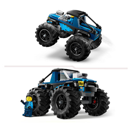 Lego city camión monstruo azul 60402