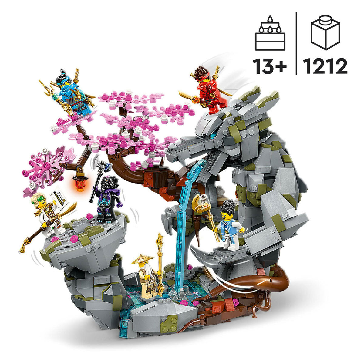 LEGO NINAJAGO 71819 ALTAR DE LA PIEDRA DRAGON