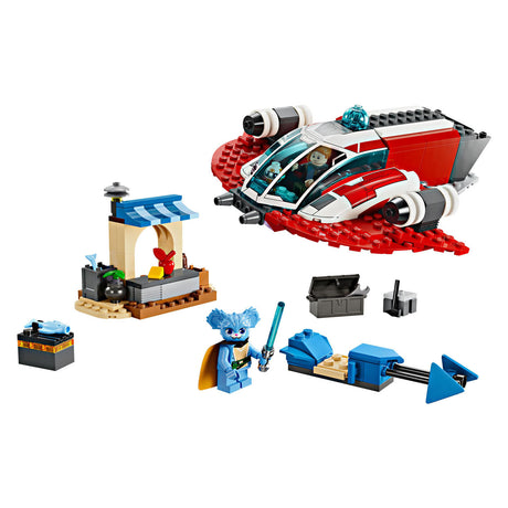 Lego star wars 75384 el halcón de fuego carmesí