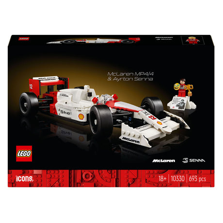 Lego iconos mclaren mp4 4 y ayrton senna - 10330