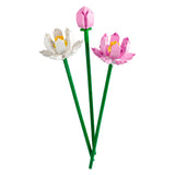 Lego icónicas flores de loto - colección botánica - 40647
