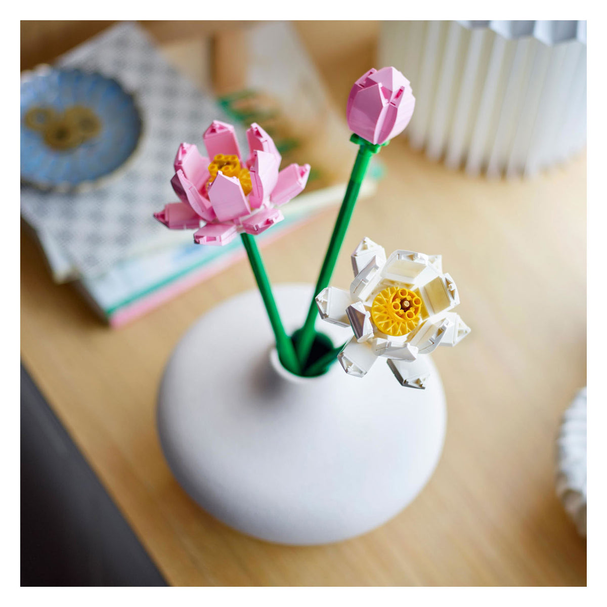 Lego icónicas flores de loto - colección botánica - 40647