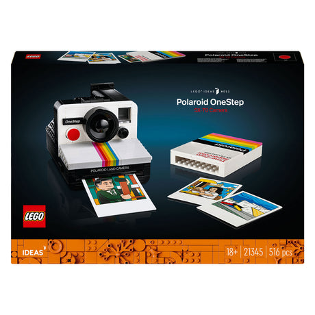 Lego ideas juguete de construcción cámara polaroid onestep sx-70 (21345)