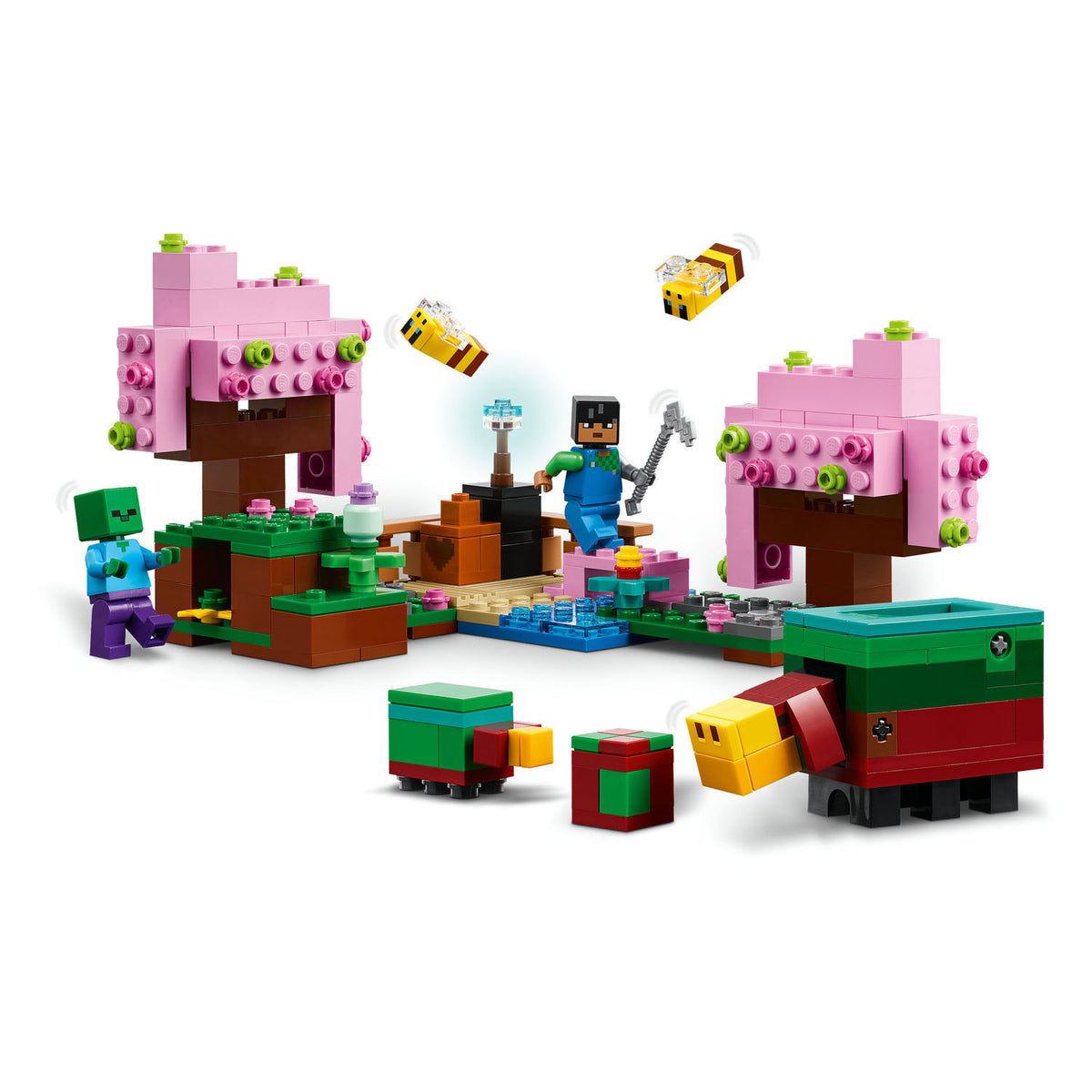 LEGO Minecraft 21260 El jardín de la flor de cerezo