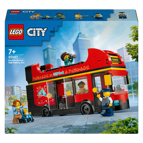 Autobús turístico rojo de dos pisos Lego City - 60407