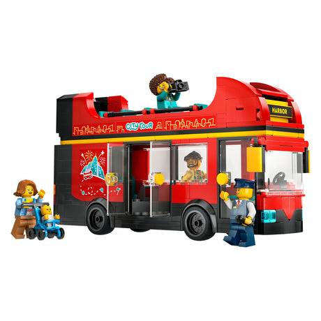 Autobús turístico rojo de dos pisos Lego City - 60407