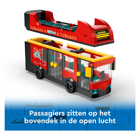 Autobús turístico rojo de dos pisos Lego City - 60407