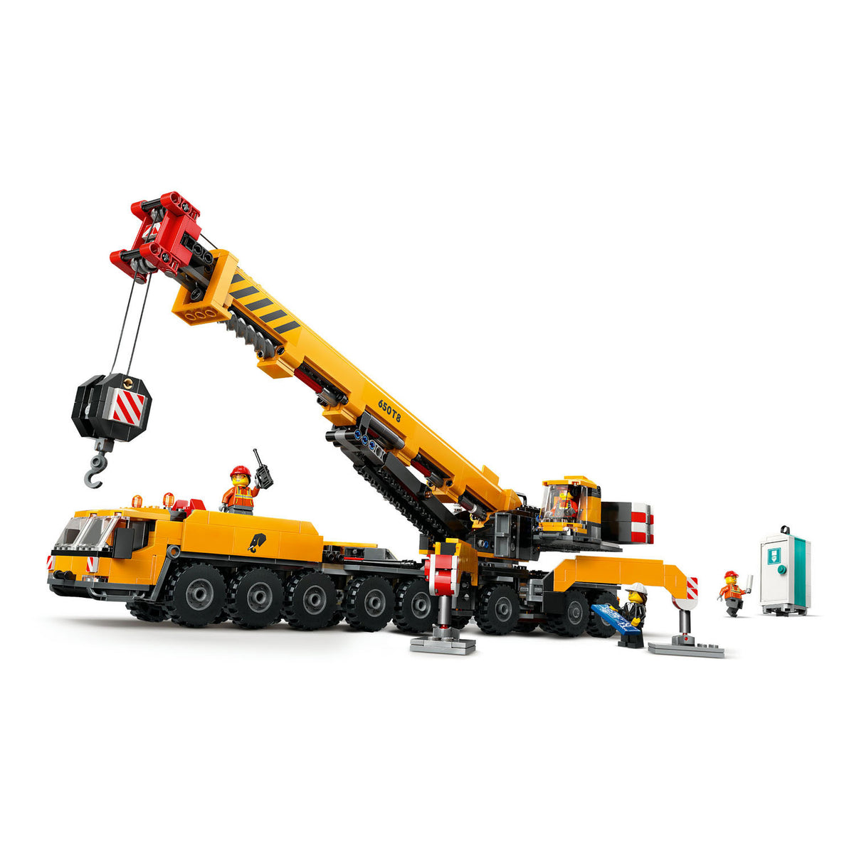 LEGO CITY 60409 Crane de construcción móvil amarilla