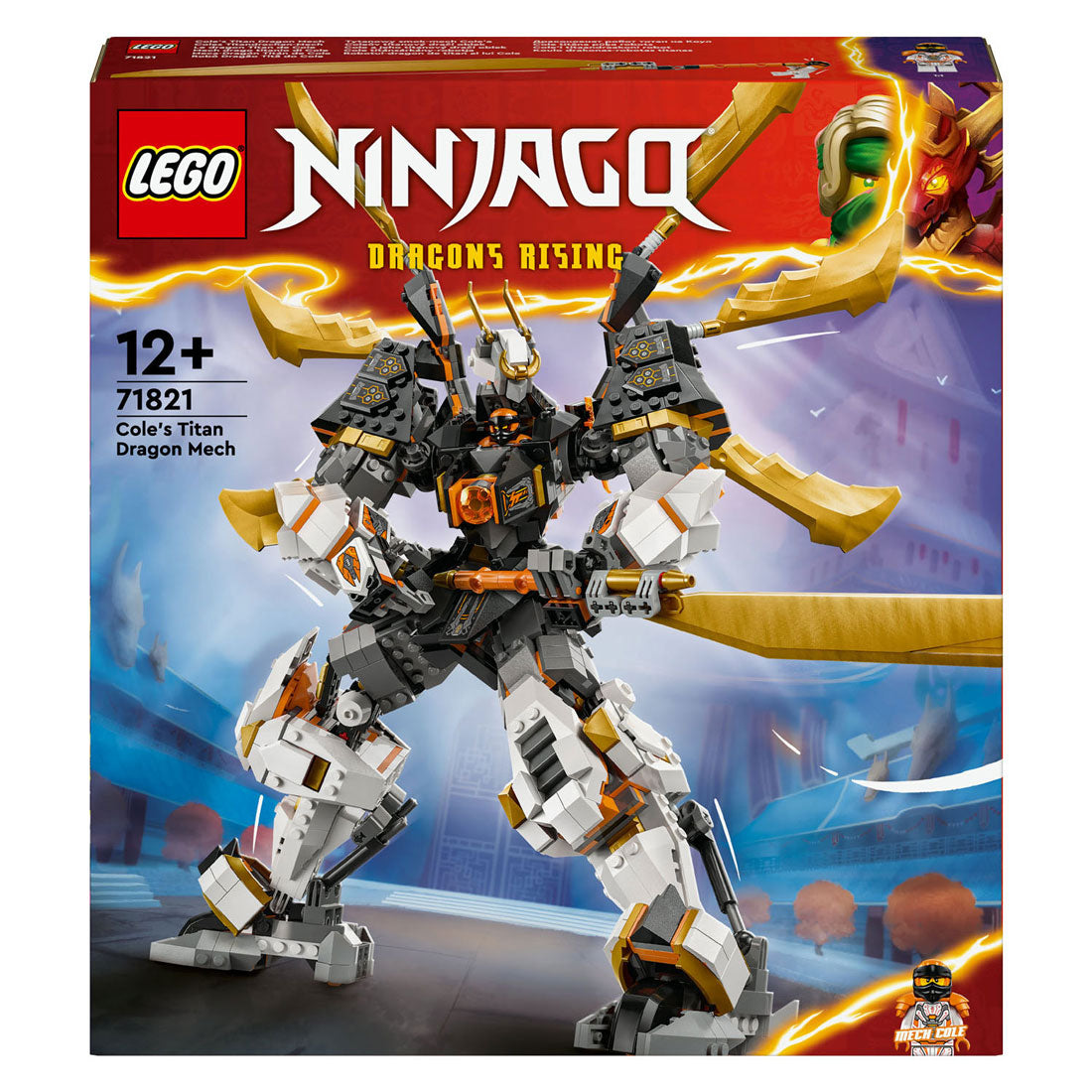 LEGO NINJAGO 71821 COLE's Giant Dragon Mecha
