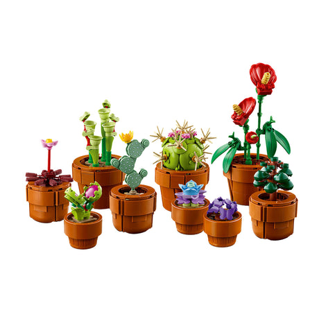 Lego iconos mini plantas - colección botánica - 10329
