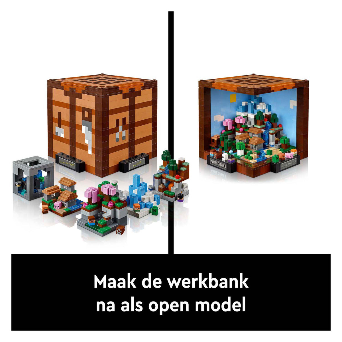Lego minecraft 21265 el banco de trabajo
