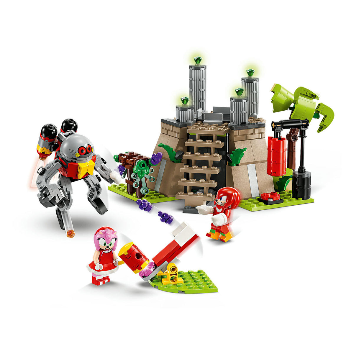 Lego 76998 Sonic Knuckles y el Templo Maestro Esmeralda