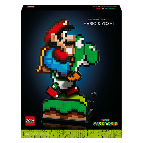 Lego super mario world - mario y yoshi - 71438
