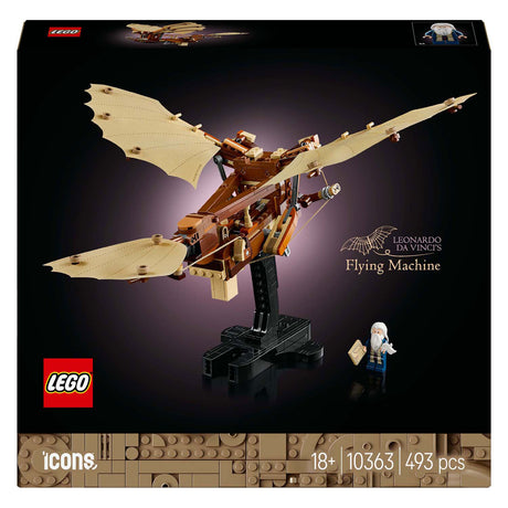 Lego iconos máquina voladora de leonardo da vinci - 10363