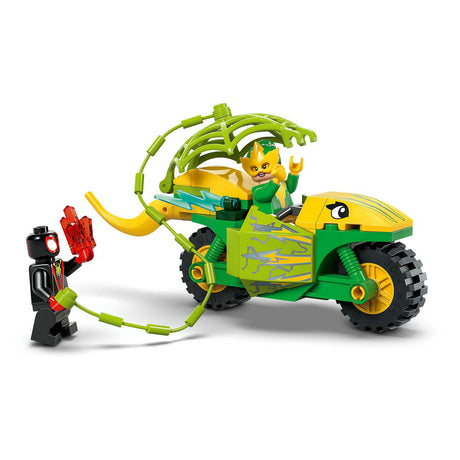 Lego spidey 11198 araña y electro persecución con vehículos de dinosaurios