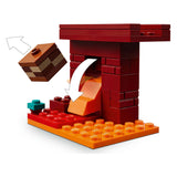 Lego minecraft la batalla de lava en el abismo para niños - 21266