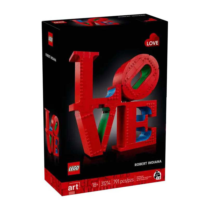 Lego art love kit de construcción de accesorios para el hogar para adultos, regalo de San Valentín - 31214