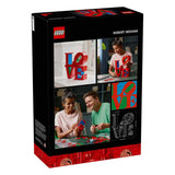 Lego art love kit de construcción de accesorios para el hogar para adultos, regalo de San Valentín - 31214