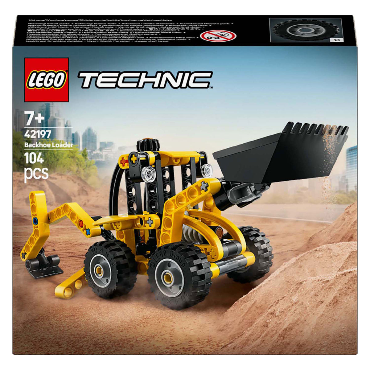 Retroexcavadora Lego technic - 42197
