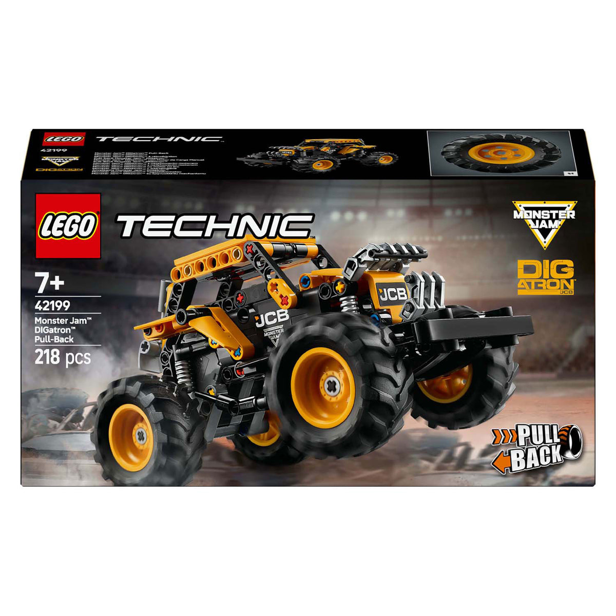 Camión retráctil Lego technic monster jam™ digatron™ - 42199