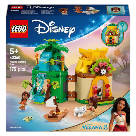 Lego disney princess 43260 isla de juegos de vaiana