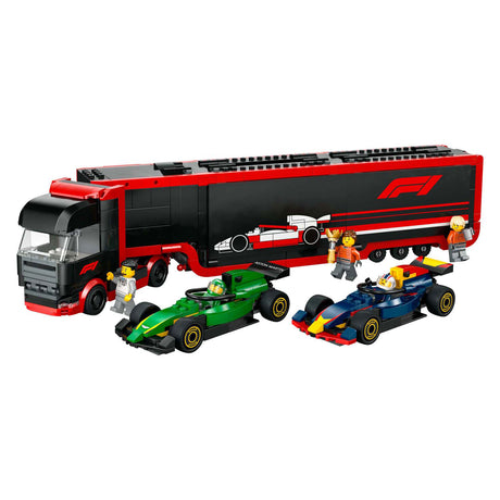 Lego City Camión de F1 con juego de coches RB20 y AMR24 F1® - 60445