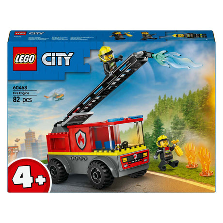 Camión de bomberos Lego City, regalo para niños - 60463