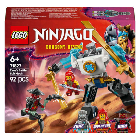 Lego ninjago 71827 robot de batalla de zane