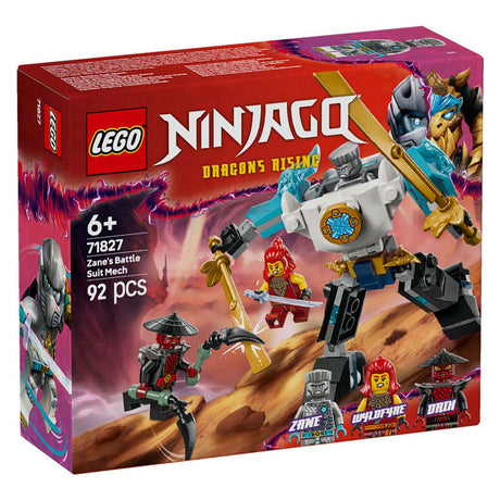 Lego ninjago 71827 robot de batalla de zane
