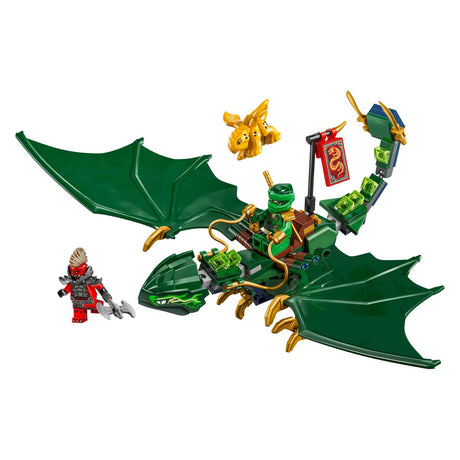 Lego ninjago 71829 dragón del bosque verde de lloyd