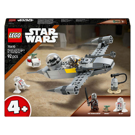 Lego Star Wars™ Mando y Caza Estelar N-1™ de Grogu - 75410