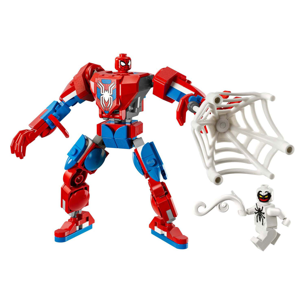 Lego superhéroes 76308 spider-man mech vs antiveneno