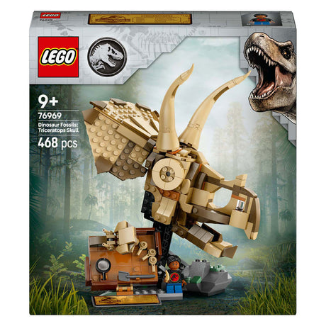 Lego Jurassic World Fósiles de dinosaurios: Cráneo de Triceratops - 76969