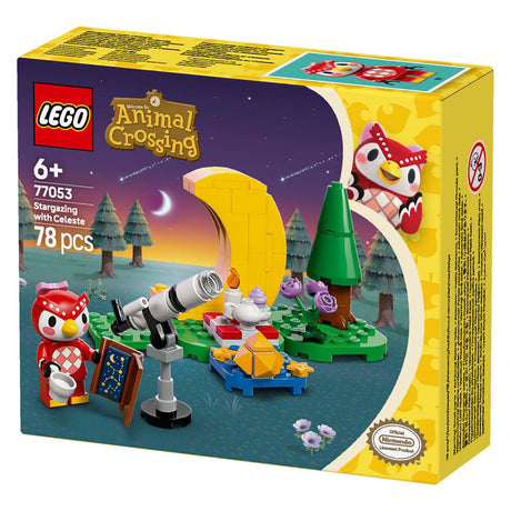 Lego animal cruce mirando las estrellas con celeste - 77053