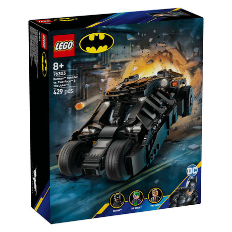 Lego DC Super Heroes - Juguetes de construcción Batman Tumbler vs. Dos Caras y el Joker (76303)
