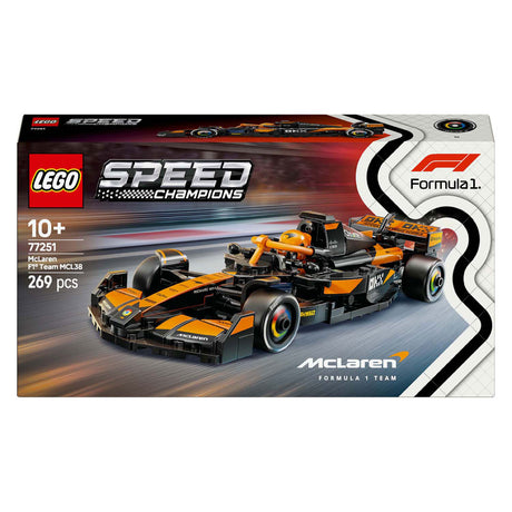 Lego speed campeones mclaren f1 equipo mcl38 juego de autos de carreras - 77251