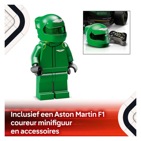 Lego Speed Champions Aston Martin Aramco F1 AMR24 Juego de coches de carreras - 77245