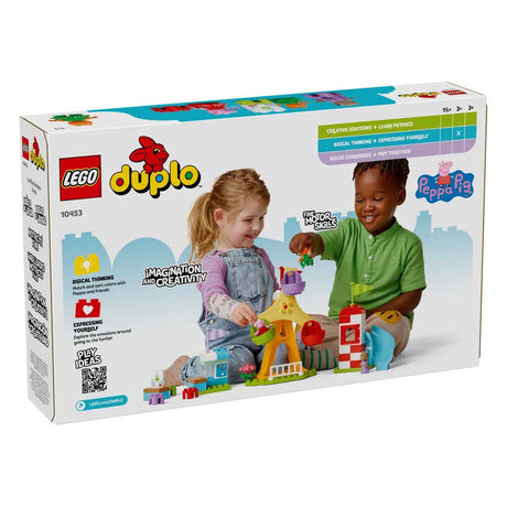 Lego ® duplo® feria de peppa pig - juguetes para niños pequeños - 10453