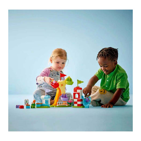 Lego ® duplo® feria de peppa pig - juguetes para niños pequeños - 10453